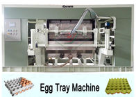 دستگاه سینی تخم مرغ چرخان کاغذ قالب زباله قالب 220V - 450V ISO9001 تایید شده است