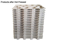دستگاه داغ - فشار دادن کاغذ قالب گیری کاغذ برای سینی های بسته بندی صنعتی