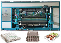 دستگاه سینی تخم مرغ قالب گیری کاغذ اتوماتیک پالپ 5000pcs / H