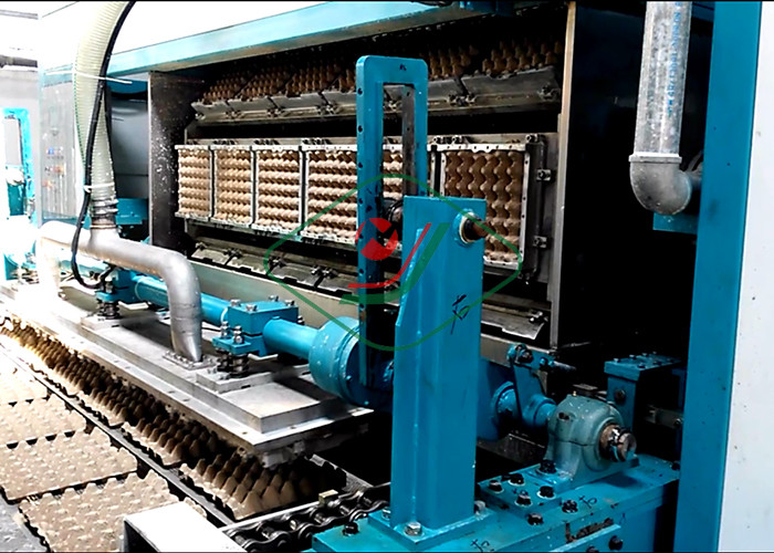 ماشین آلات قالب گیری کاغذ روغنی اتوماتیک ضایعات کاغذ روغنی