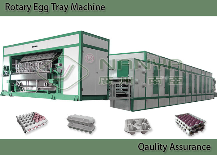 تجهیزات قالب گیری پالپ صرفه جویی در انرژی برای سینی تخم مرغ ، چند لایه تخم کارتن تخم مرغ