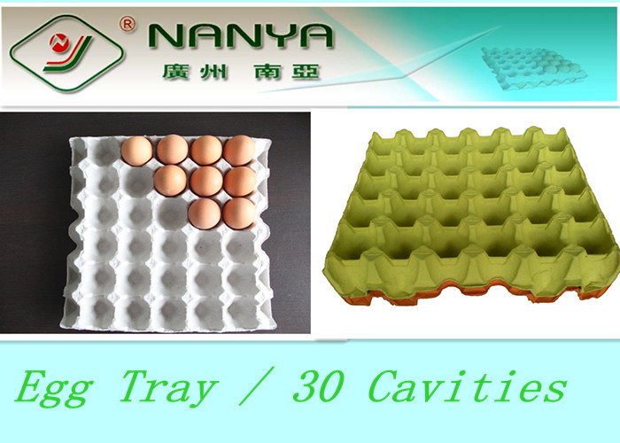 سینی تخم مرغ یکبار مصرف با 30 عدد حفره ، محصولات قالب گیری شده قابل تفکیک پذیری