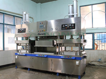 دستگاه کارد و چنگال نیمه اتومبیل قند باگاس باگاس ، دستگاه ساخت Dishtray 7000Pcs / H