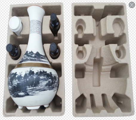 دستگاه سینی کاغذ کاغذ کاغذ بازیافتی ، خط تولید سینی تخم مرغ 2000Pcs / H