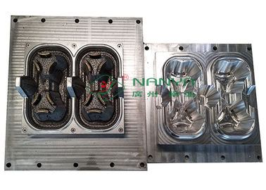 Die Casting 2 Packed Carrier Cup / Holder Cup Pulp قالب می میرد