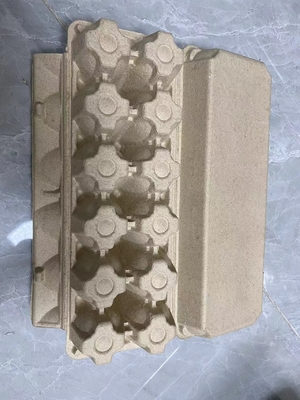 ماشین آلات کارتن مخصوص تولید کاغذ خمیر کاغذ اتوماتیک / دستگاه ساخت جعبه تخم مرغ 1000pcs / h