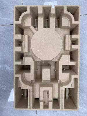 ماشین قالب ریزی و سازه خمیر چرخ ریخته گری خودکار برای بسته بندی Industrail / گلدان گل
