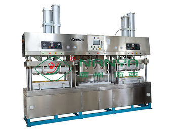 دستگاه ساخت ورق کاغذ Bagasse یکبار مصرف با PLC 1100 * 800mm