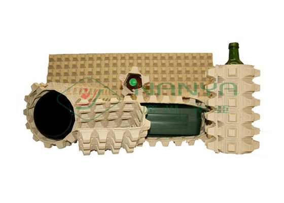 دستگاه سینی کاغذ دستمال کاغذی ضایعات 2000Pcs / H ، دستگاه ساخت سینی تخم مرغ حرفه ای