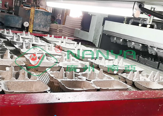 قالب گیری کامل دستگاه جمع آوری زباله های تخم مرغ کاغذی با ضخامت ساخت دستگاه مکش خلاء دستگاه