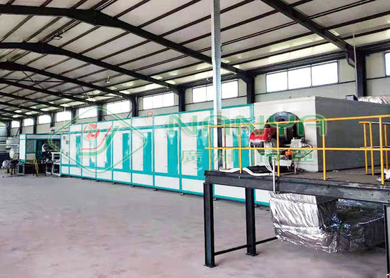 PLC 70mm 30 سوراخ تخم مرغ سینی دستگاه قالب گیری سلول
