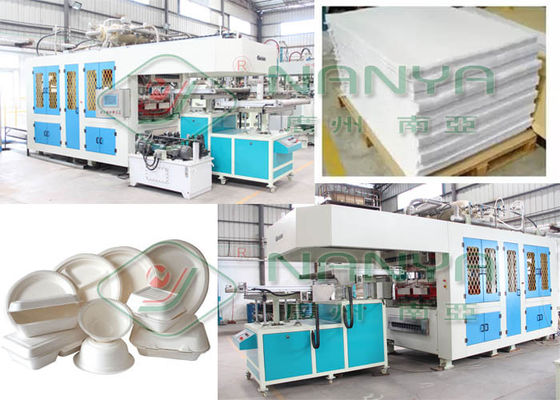 ظرف جعبه غذا 120kw 1800pcs / H دستگاه قالب گیری خمیر
