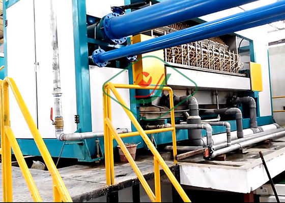 سینی تخمگذار چرخش تخم مرغ چرخش اتوماتیک / خط تولید کارتن تخم مرغ