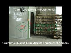 خط تولید خمیر کاغذ نوع تونل خشک کردن