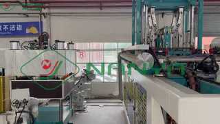 دستگاه ظروف غذاخوری تمام اتوماتیک ترموفرمینگ YC042Z/ دستگاه ظروف غذاخوری قالب گیری خمیری