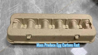 دستگاه قالب گیری تمام اتوماتیک خمیر برای کارتن تخم مرغ / دستگاه کارتن تخم مرغ / کارتن تخم مرغ خمیر